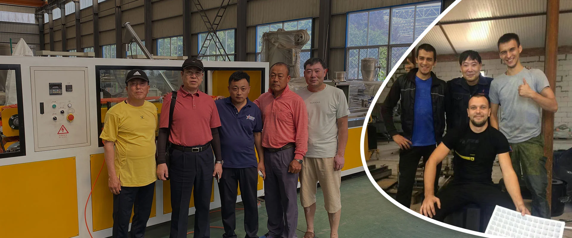 Muovilevy suulakepuristinkone Kiina