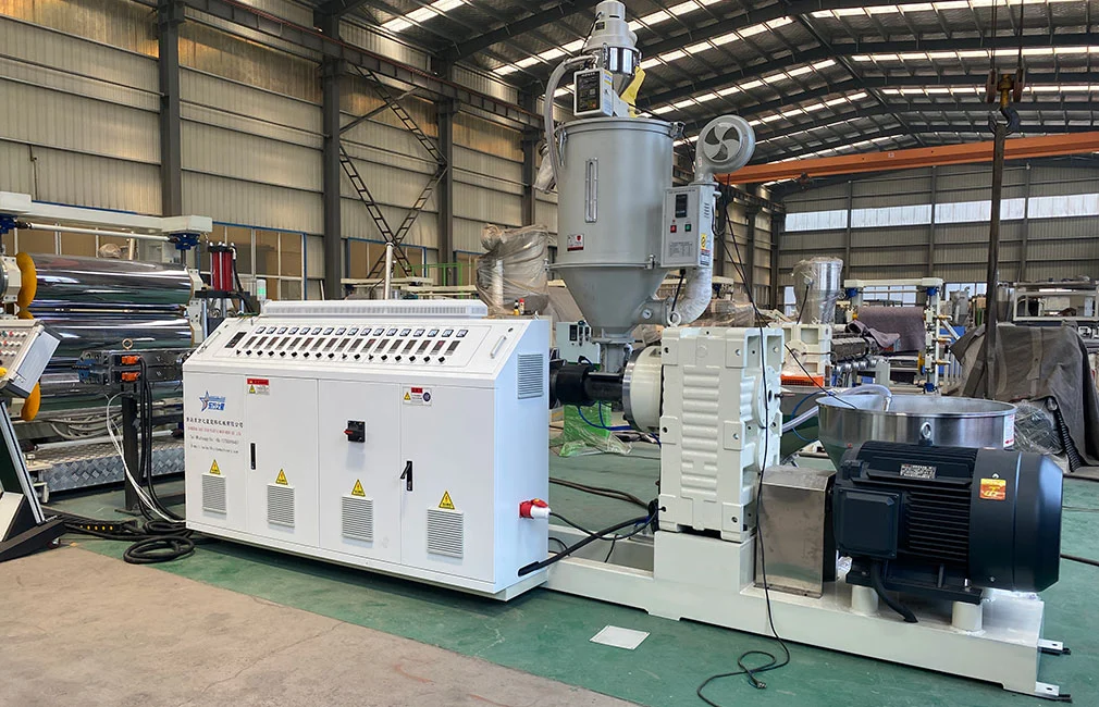 Pe Pp Single Layer Board Extruder Machine